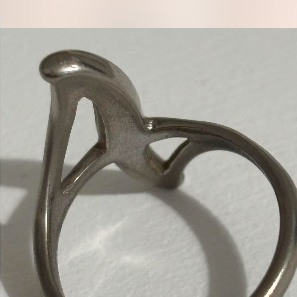 Vintage Sterling Silver Turquoise Inlay Ring • Size 9 - Picture 5 of 7
